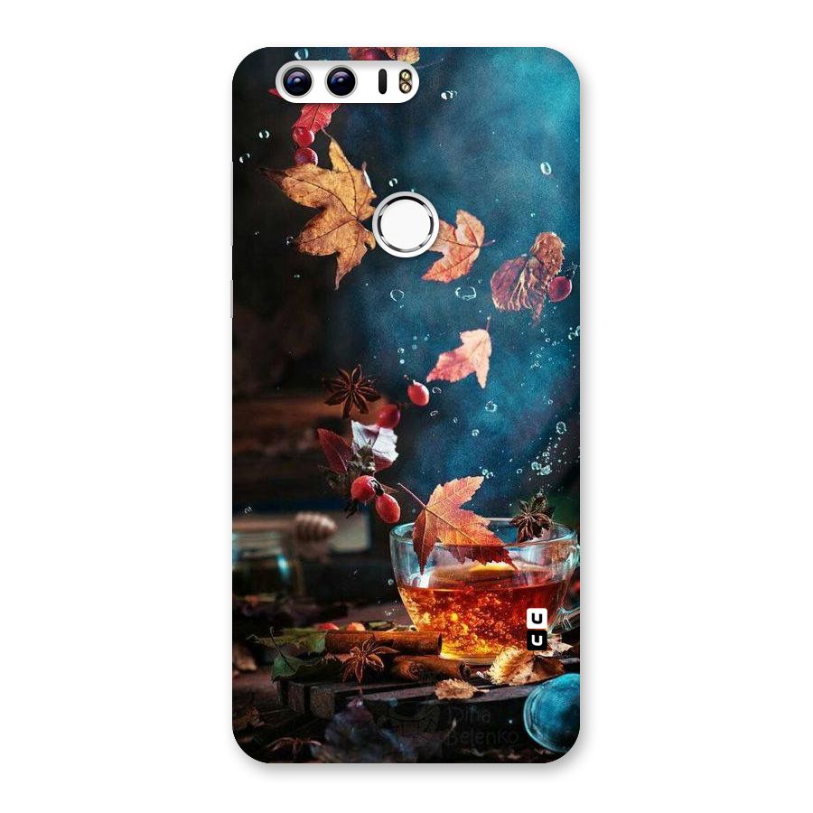 Falling Leaves Tea Back Case for Honor 8