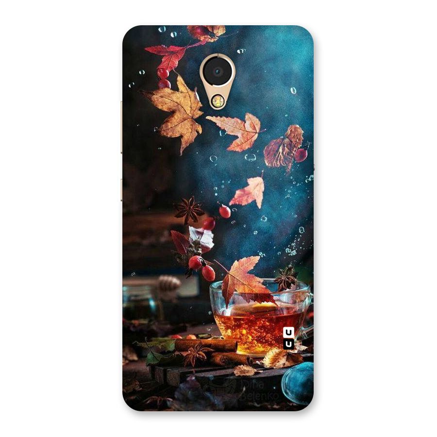 Falling Leaves Tea Back Case for Lenovo P2