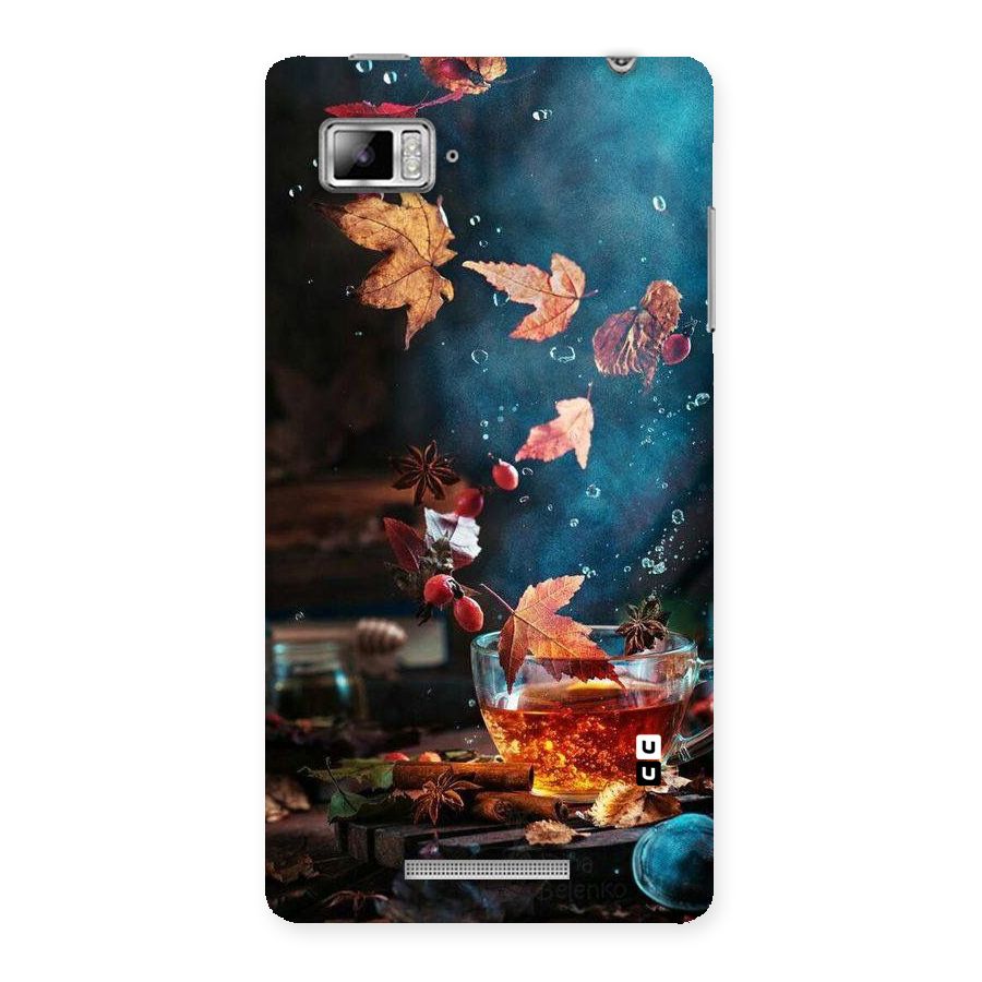 Falling Leaves Tea Back Case for Lenovo Vibe Z K910
