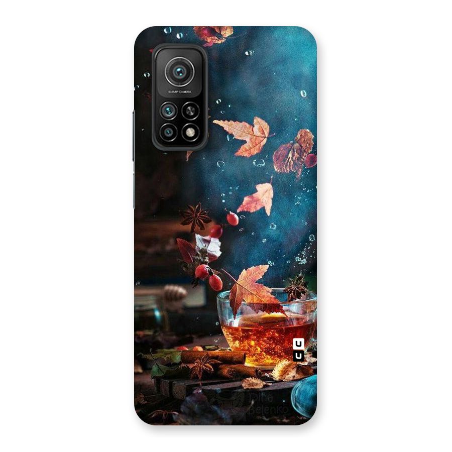 Falling Leaves Tea Back Case for Mi 10T Pro 5G