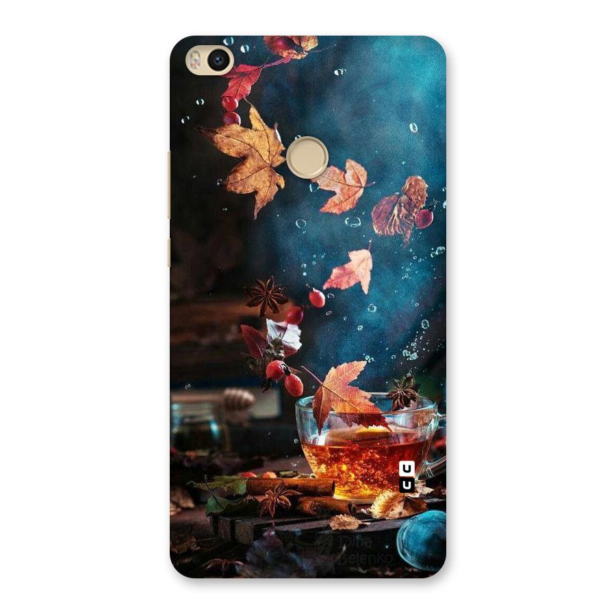 Falling Leaves Tea Back Case for Mi Max 2
