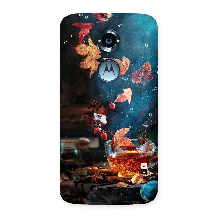 Falling Leaves Tea Back Case for Moto X 2nd Gen