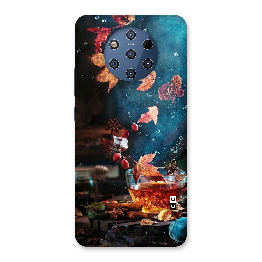 Falling Leaves Tea Back Case for Nokia 9 PureView