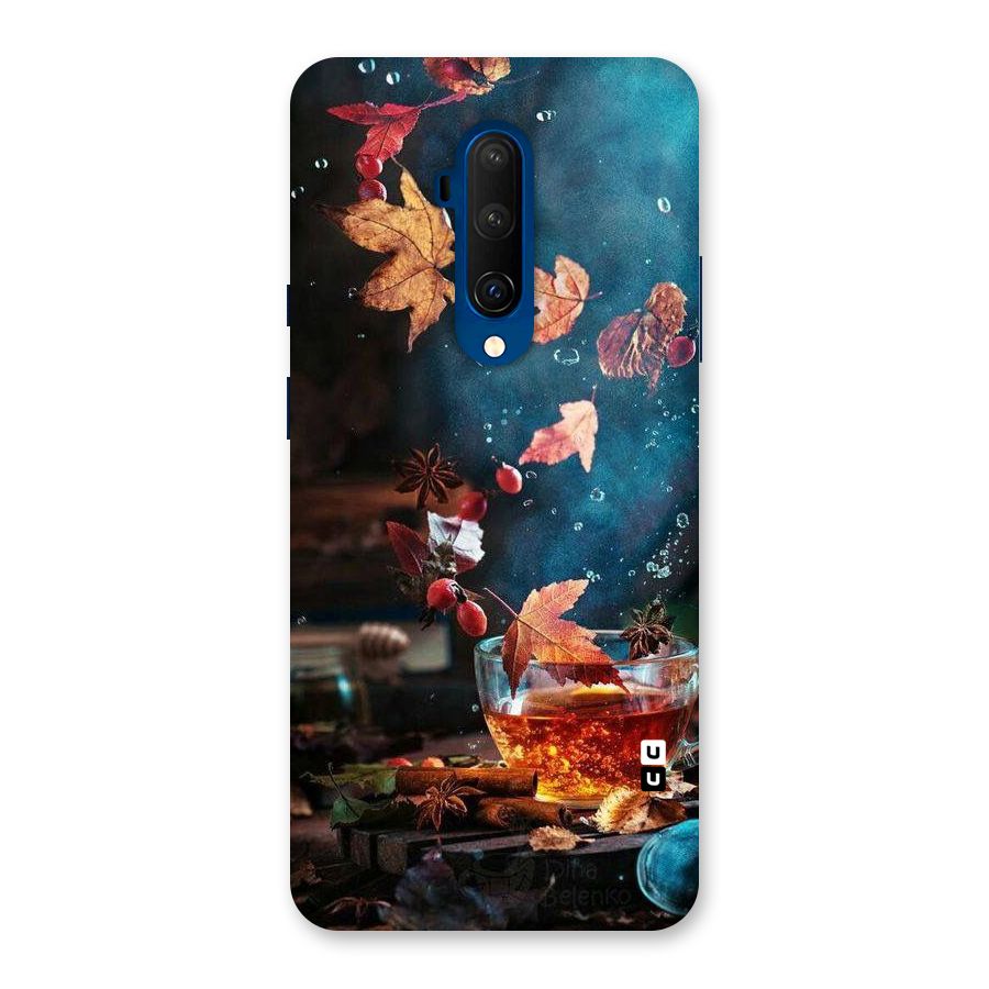 Falling Leaves Tea Back Case for OnePlus 7T Pro