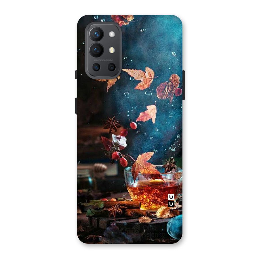 Falling Leaves Tea Back Case for OnePlus 9R
