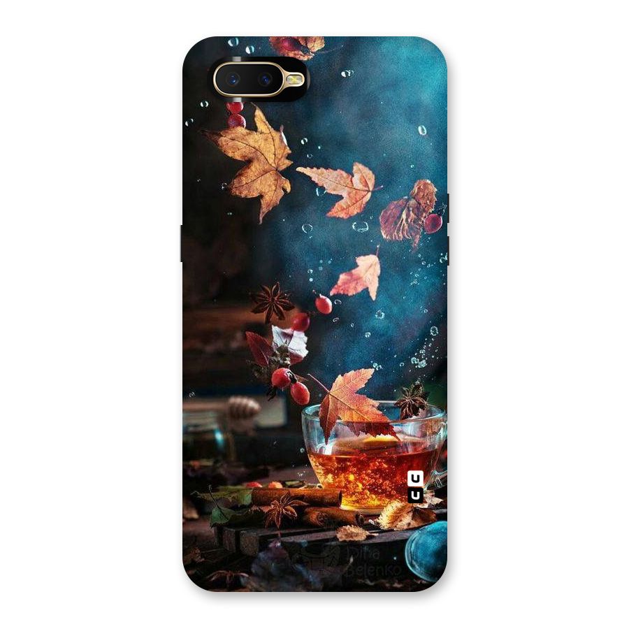 Falling Leaves Tea Back Case for Oppo K1