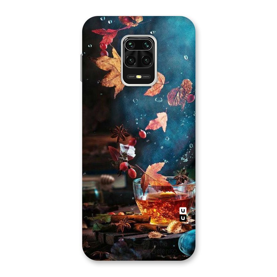 Falling Leaves Tea Back Case for Poco M2 Pro