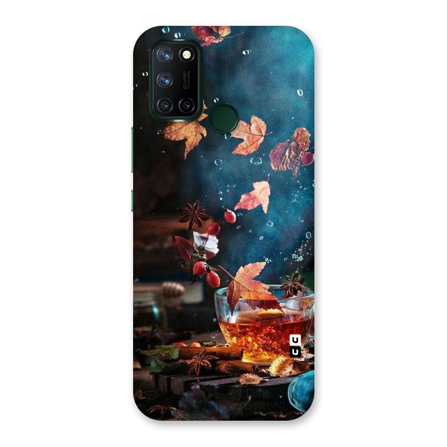 Falling Leaves Tea Back Case for Realme 7i