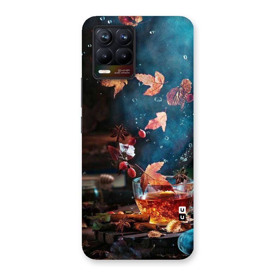 Falling Leaves Tea Back Case for Realme 8