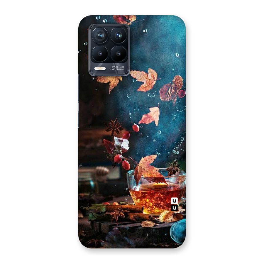 Falling Leaves Tea Back Case for Realme 8 Pro