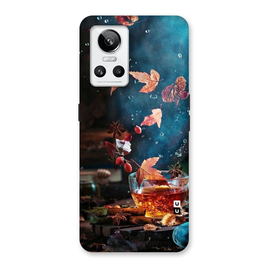 Falling Leaves Tea Back Case for Realme GT Neo 3