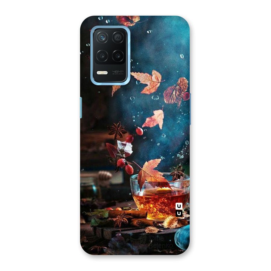 Falling Leaves Tea Back Case for Realme Narzo 30 5G