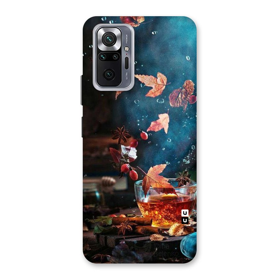Falling Leaves Tea Back Case for Redmi Note 10 Pro Max