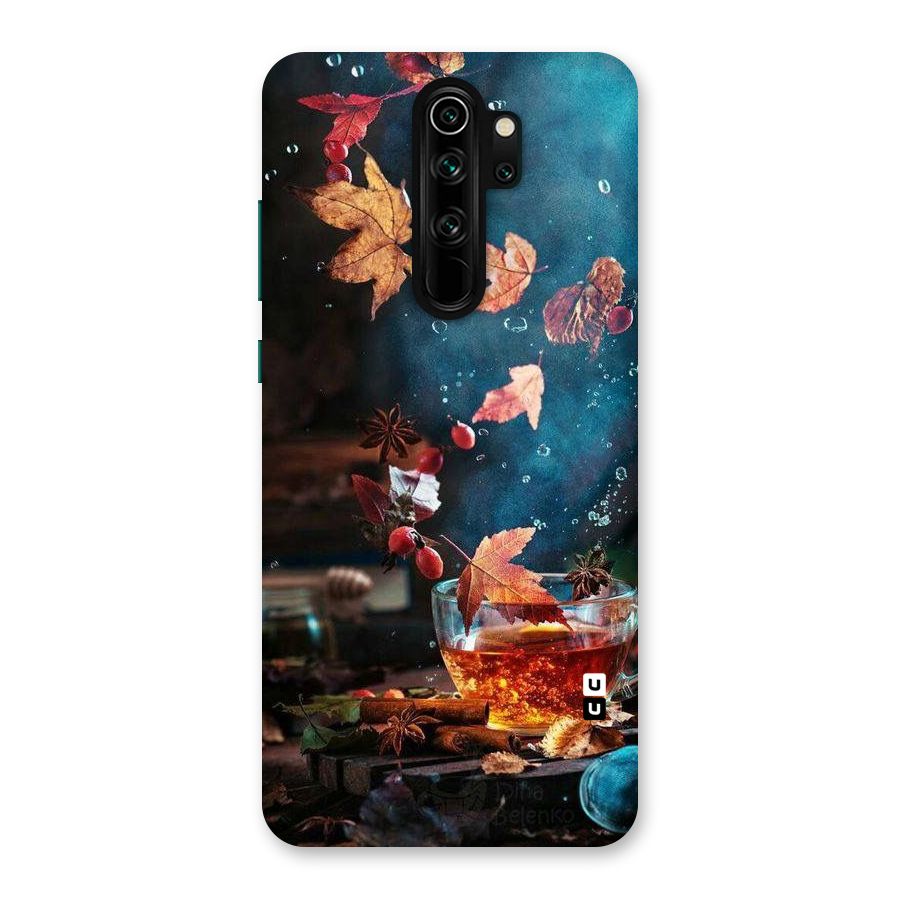 Falling Leaves Tea Back Case for Redmi Note 8 Pro