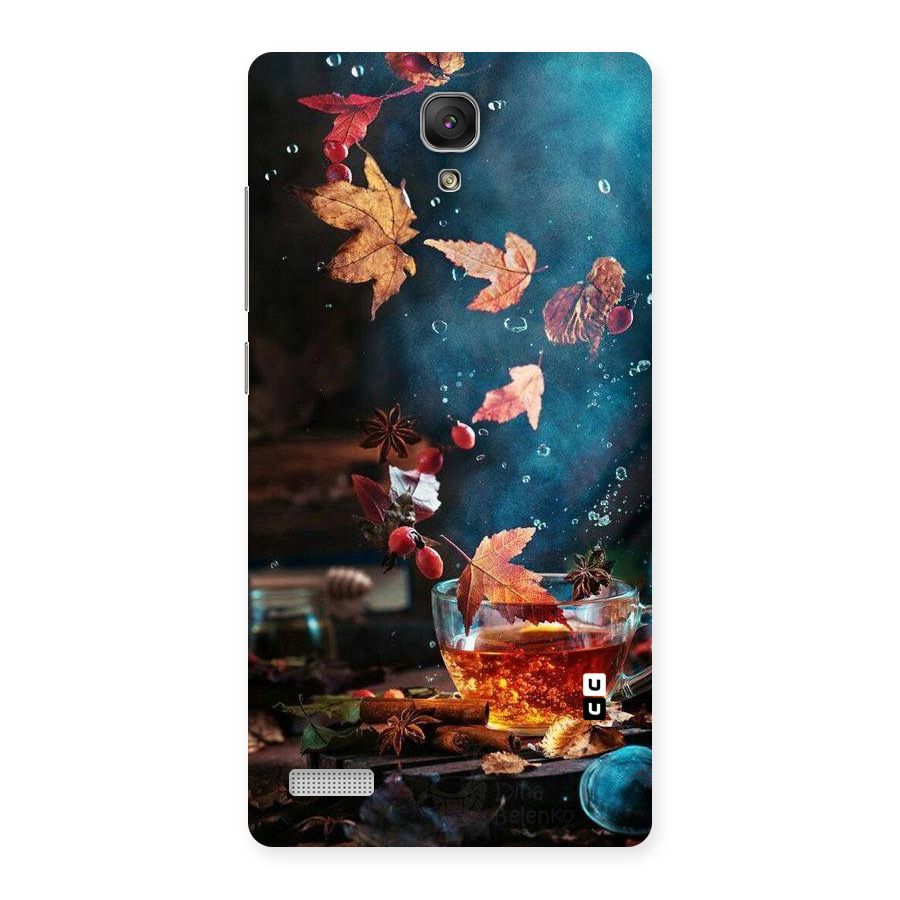 Falling Leaves Tea Back Case for Redmi Note Prime