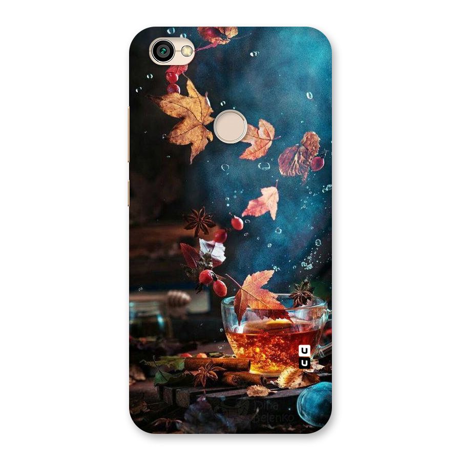 Falling Leaves Tea Back Case for Redmi Y1 2017