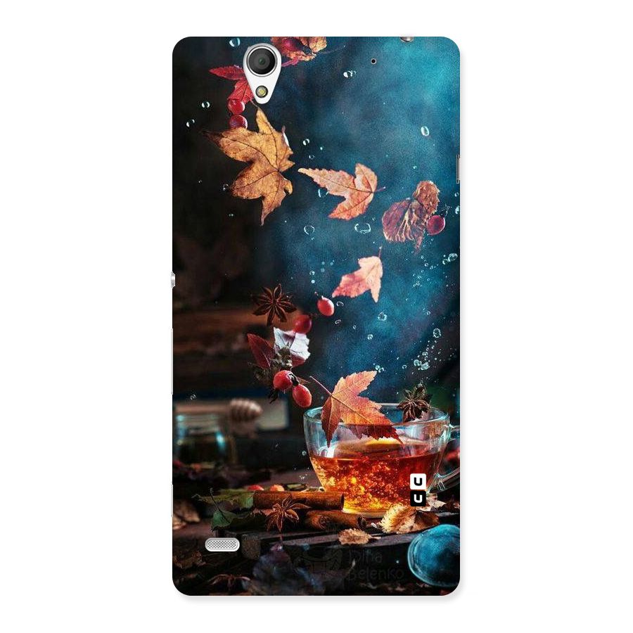 Falling Leaves Tea Back Case for Sony Xperia C4