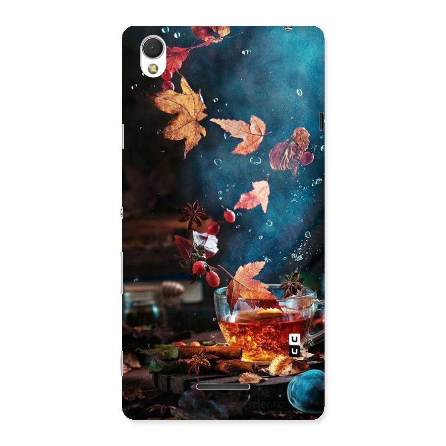 Falling Leaves Tea Back Case for Sony Xperia T3