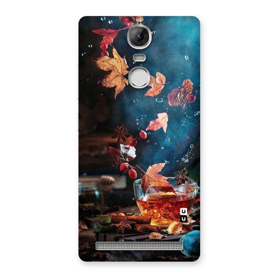 Falling Leaves Tea Back Case for Vibe K5 Note