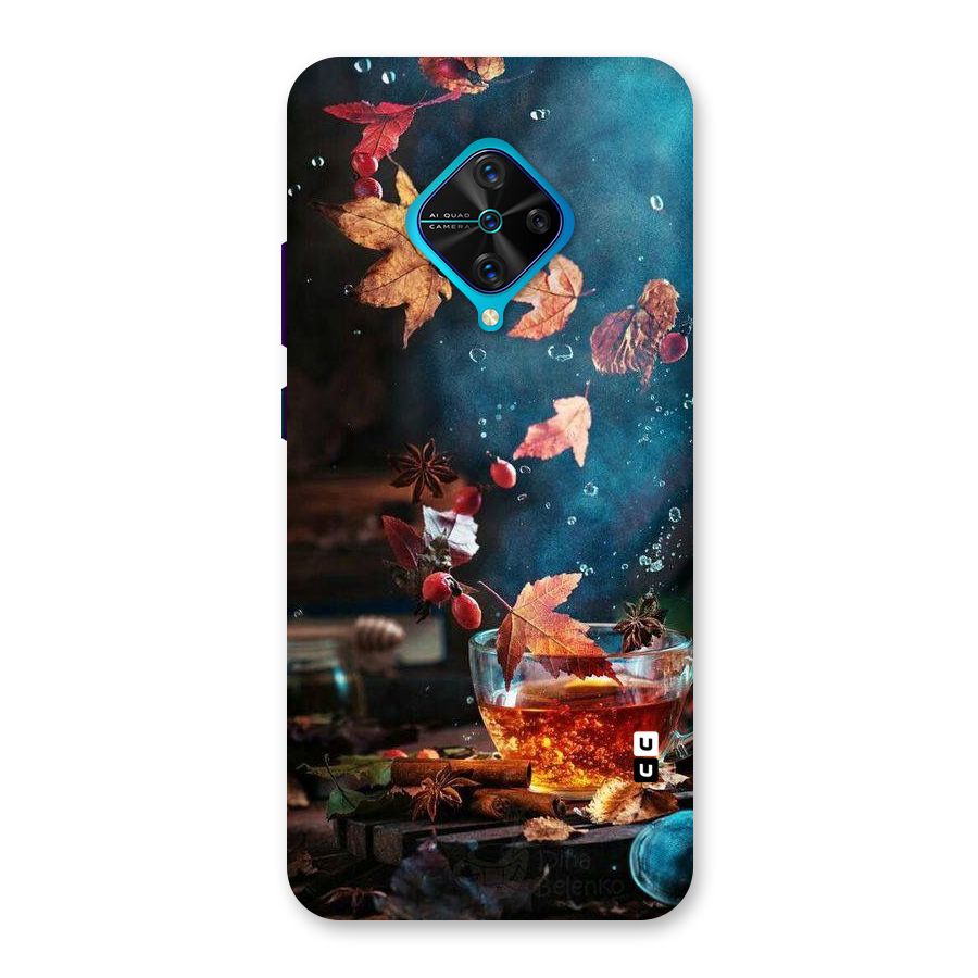 Falling Leaves Tea Back Case for Vivo S1 Pro