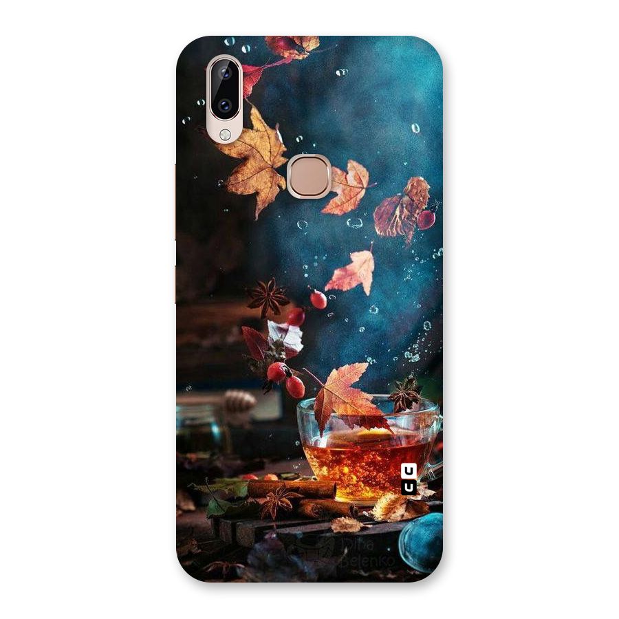 Falling Leaves Tea Back Case for Vivo Y83 Pro