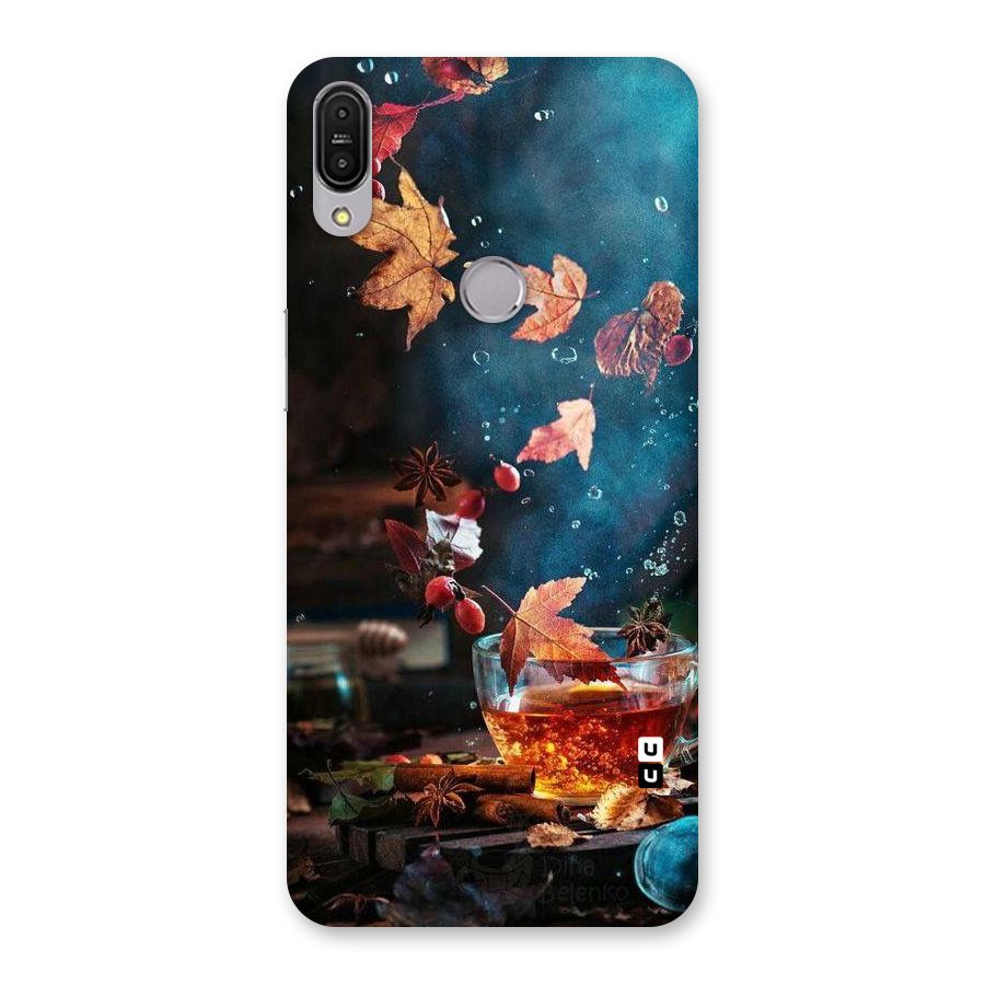 Falling Leaves Tea Back Case for Zenfone Max Pro M1