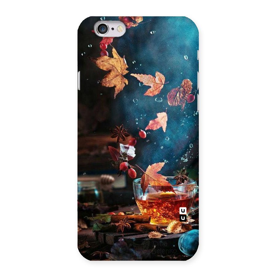 Falling Leaves Tea Back Case for iPhone 6 6S