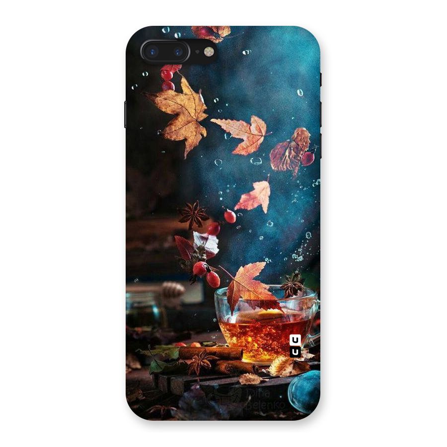 Falling Leaves Tea Back Case for iPhone 7 Plus