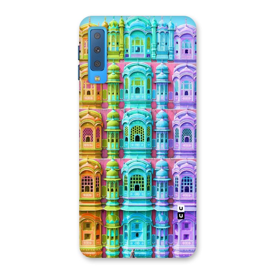 Fancy Architecture Back Case for Galaxy A7 (2018)