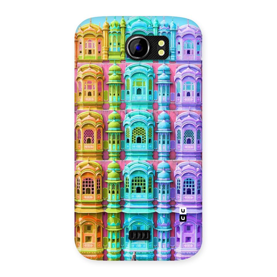 Fancy Architecture Back Case for Micromax Canvas 2 A110
