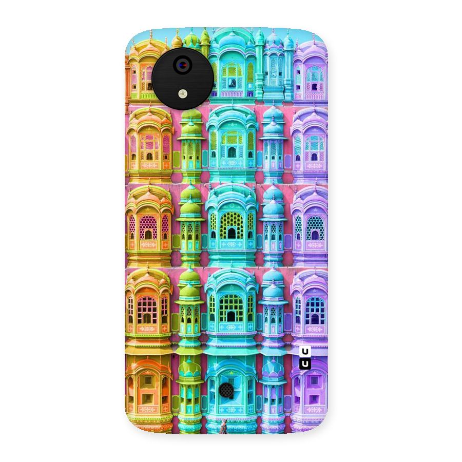 Fancy Architecture Back Case for Micromax Canvas A1