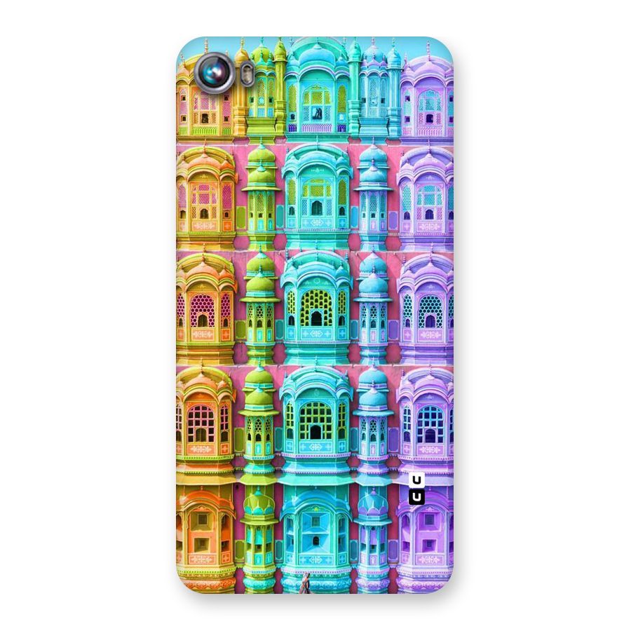 Fancy Architecture Back Case for Micromax Canvas Fire 4 A107