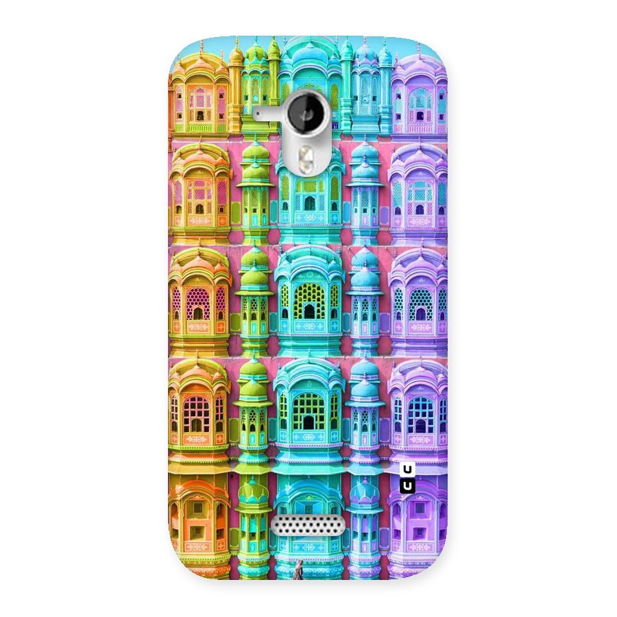 Fancy Architecture Back Case for Micromax Canvas HD A116