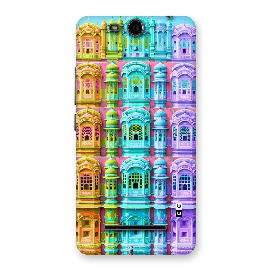 Fancy Architecture Back Case for Micromax Canvas Juice 3 Q392