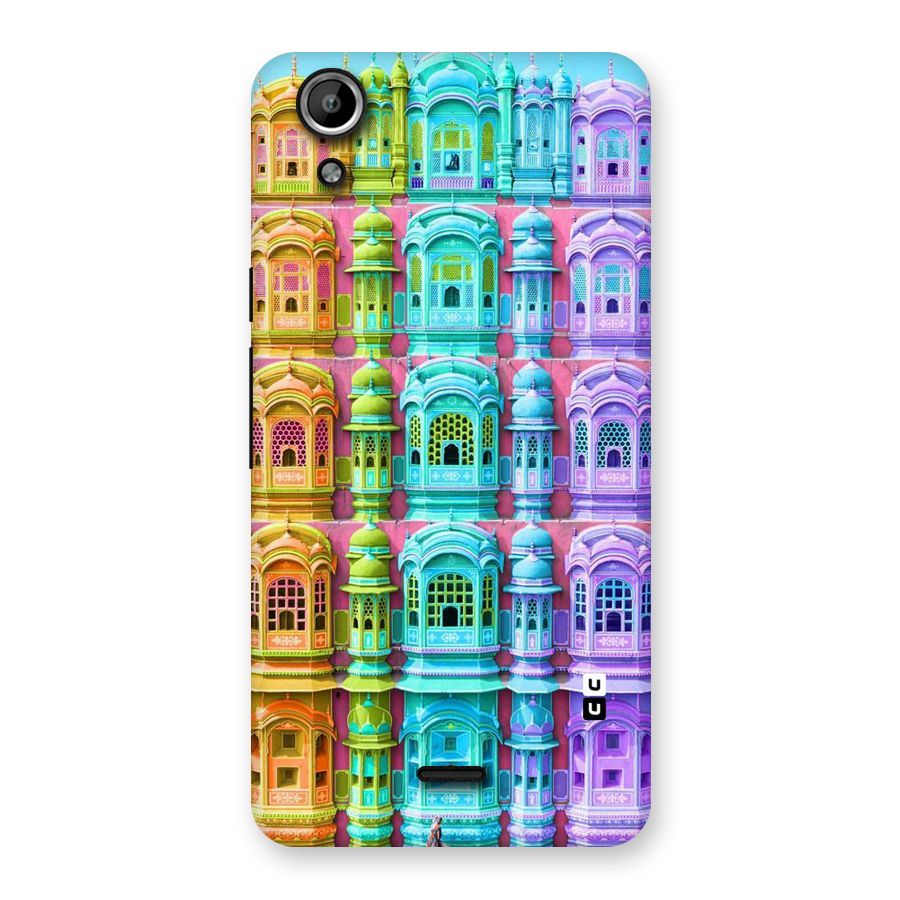 Fancy Architecture Back Case for Micromax Canvas Selfie Lens Q345