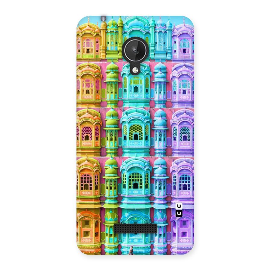 Fancy Architecture Back Case for Micromax Canvas Spark Q380