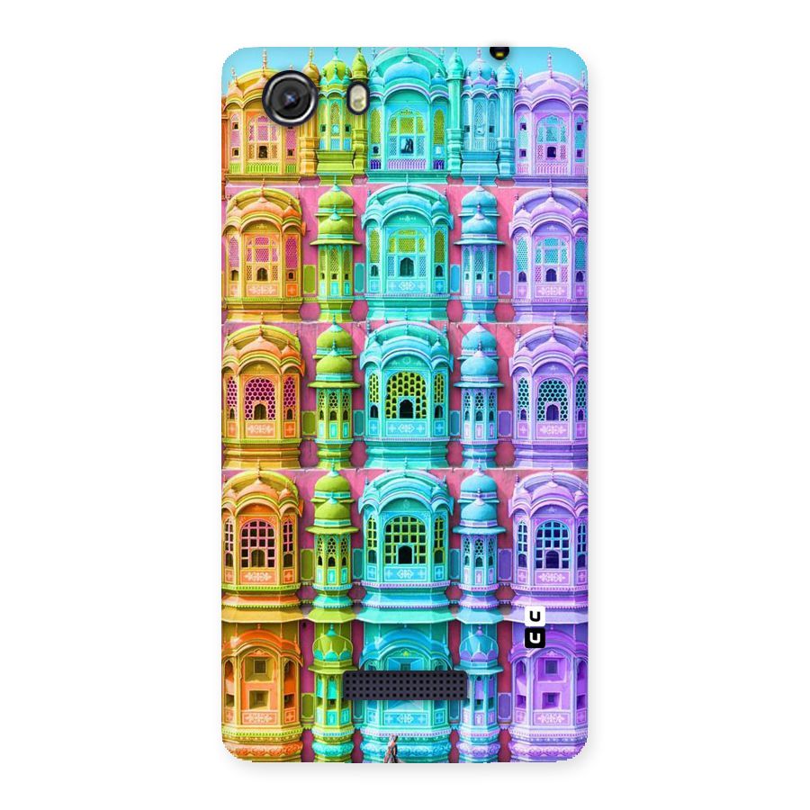 Fancy Architecture Back Case for Micromax Unite 3