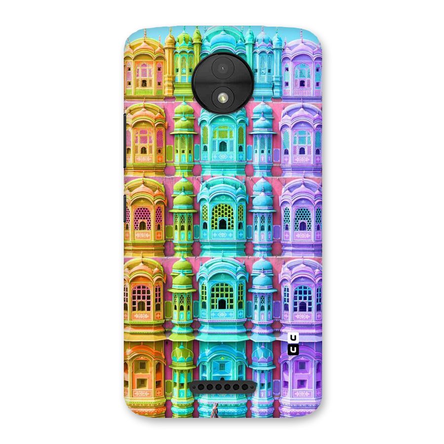 Fancy Architecture Back Case for Moto C