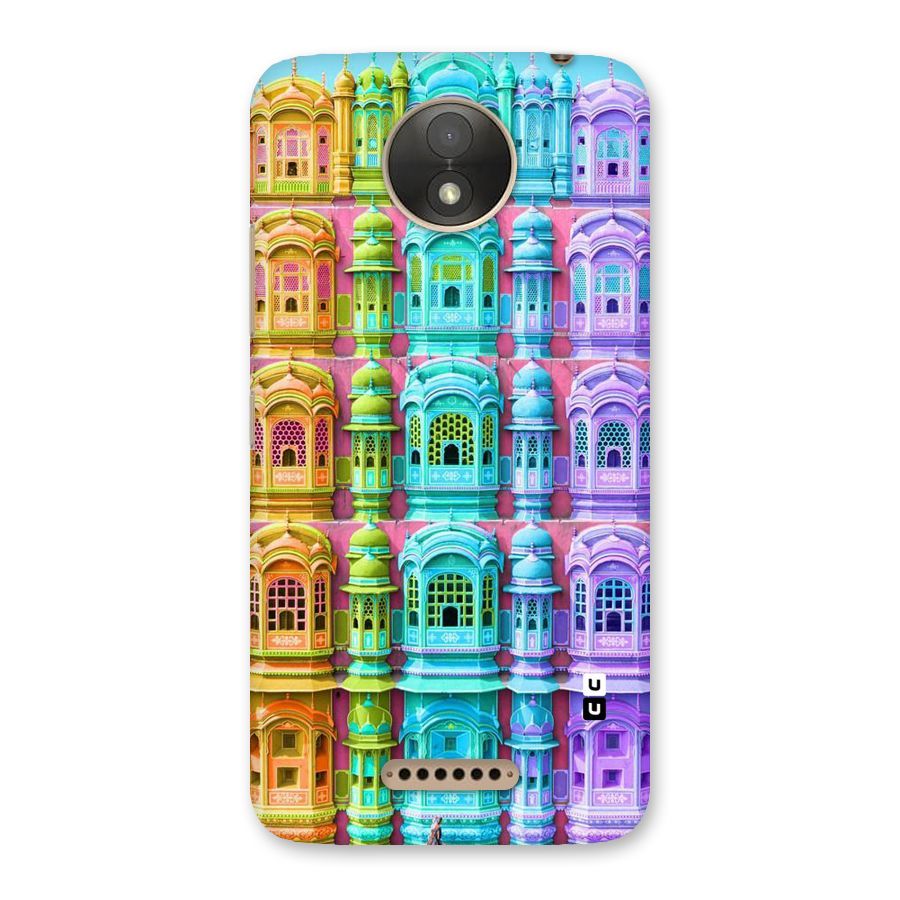 Fancy Architecture Back Case for Moto C Plus