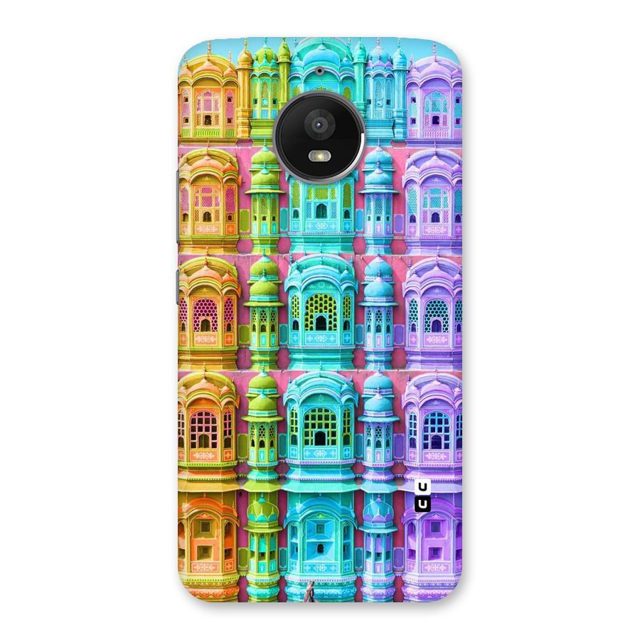 Fancy Architecture Back Case for Moto E4 Plus