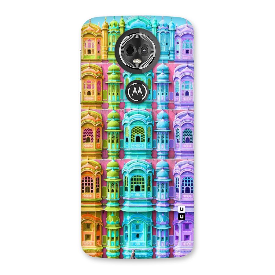 Fancy Architecture Back Case for Moto E5 Plus