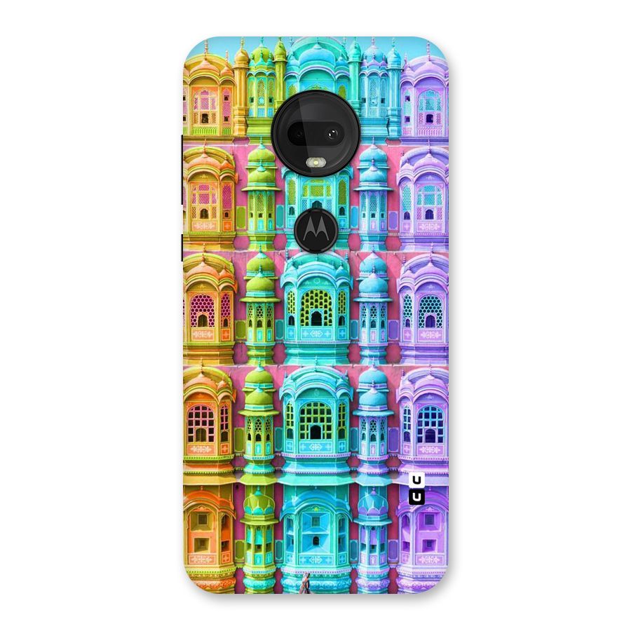 Fancy Architecture Back Case for Moto G7