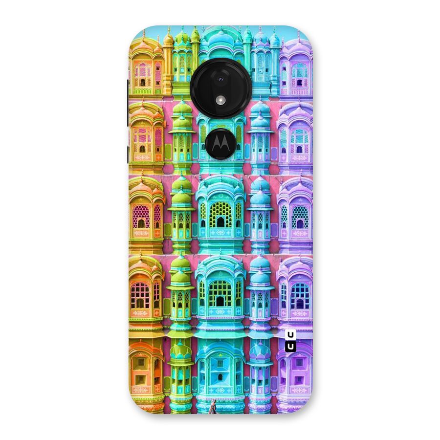 Fancy Architecture Back Case for Moto G7 Power