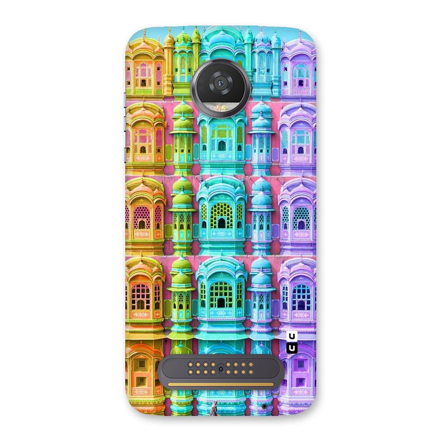 Fancy Architecture Back Case for Moto Z2 Play