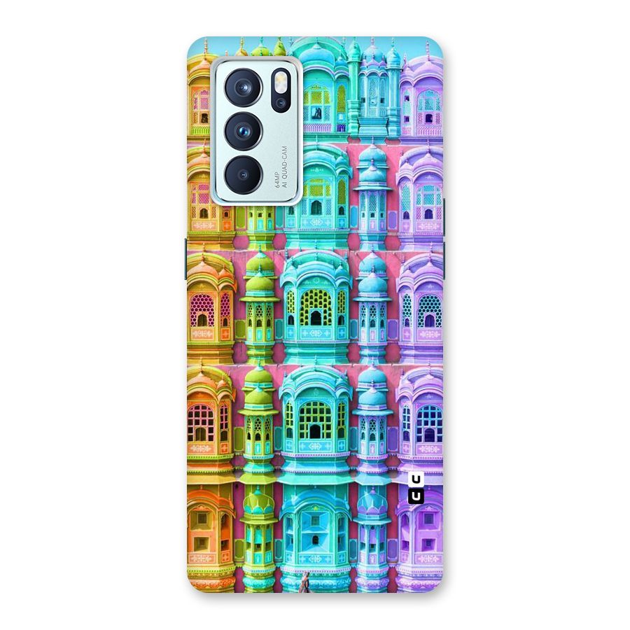 Fancy Architecture Back Case for Oppo Reno6 Pro 5G