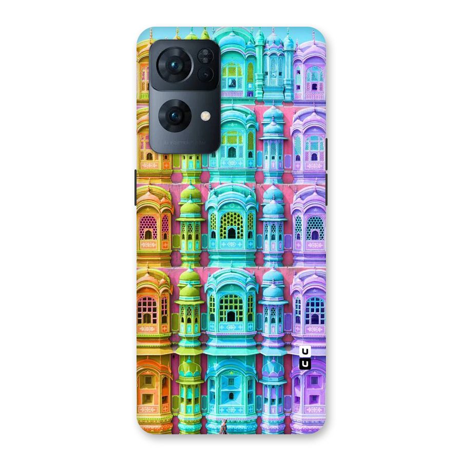 Fancy Architecture Back Case for Oppo Reno7 Pro 5G