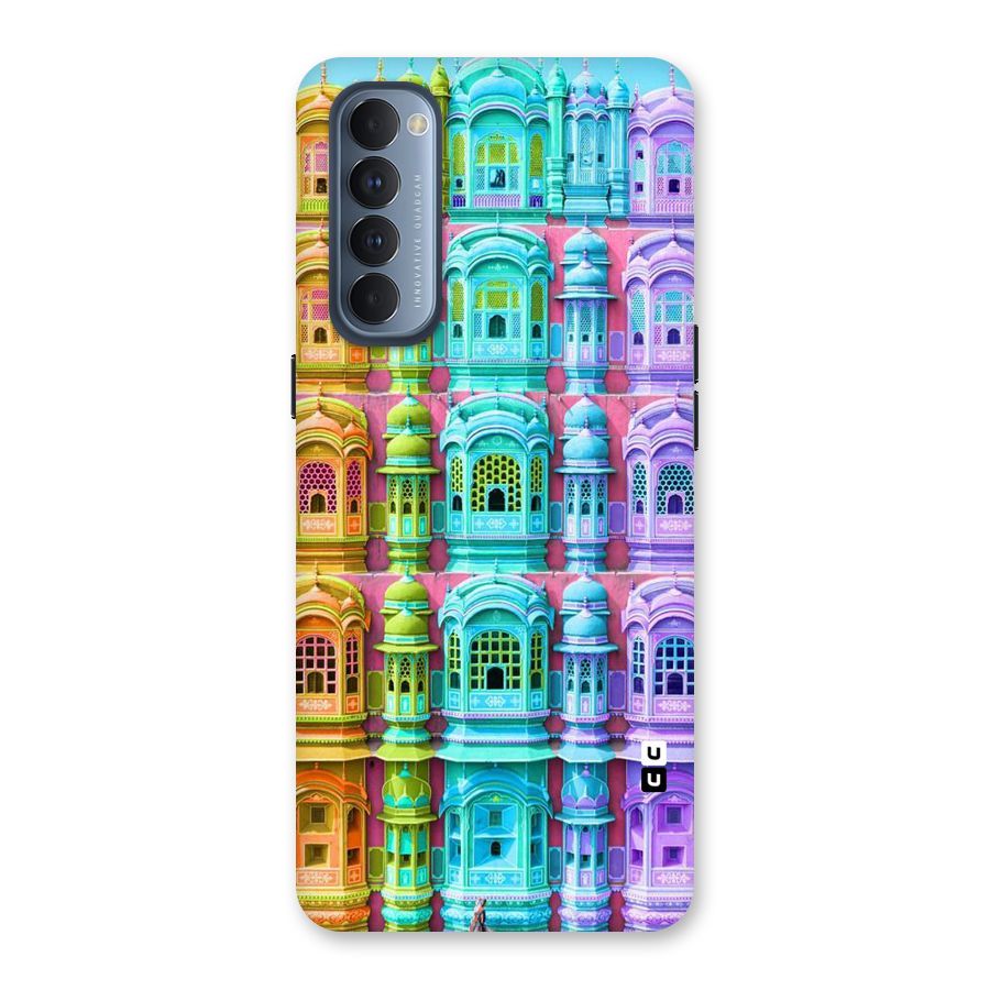 Fancy Architecture Back Case for Reno4 Pro