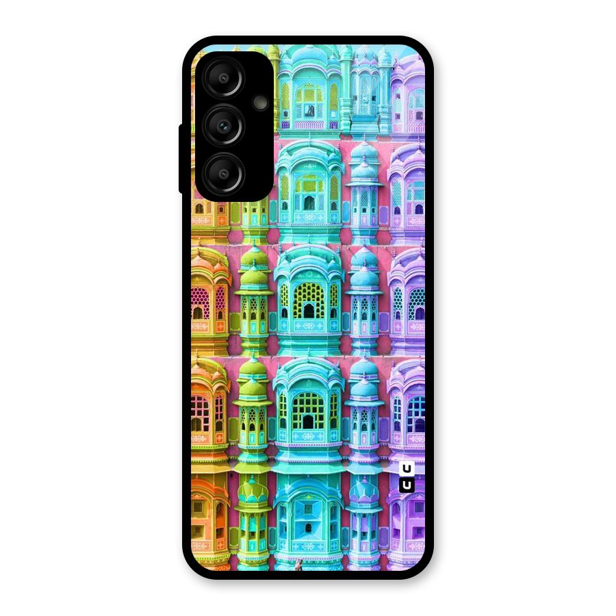 Fancy Architecture Glass Back Case for Galaxy A14 5G