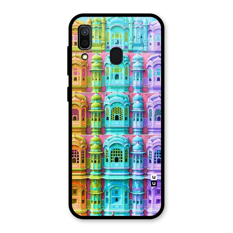 Fancy Architecture Glass Back Case for Galaxy A30