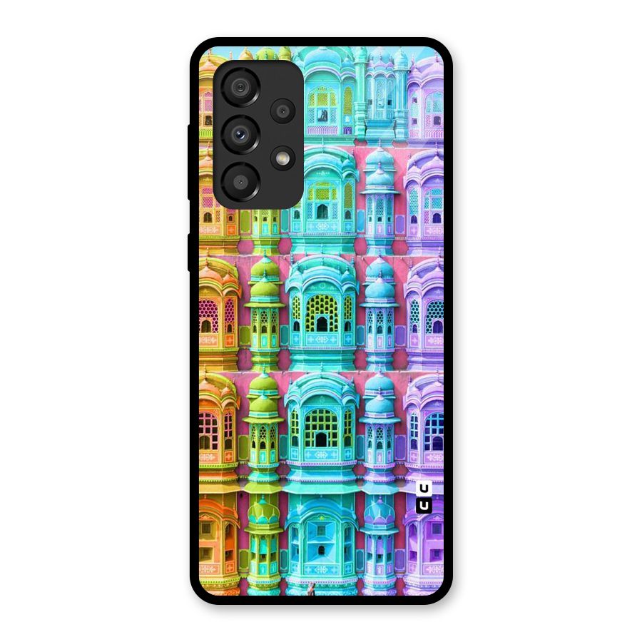 Fancy Architecture Glass Back Case for Galaxy A33 5G